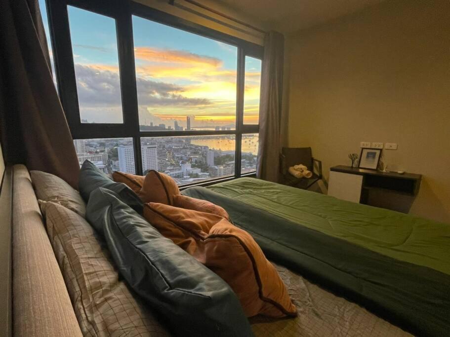 The Base Central Pattaya 2Bed King&Queen Sky Seaview & Infinity Pool Εξωτερικό φωτογραφία