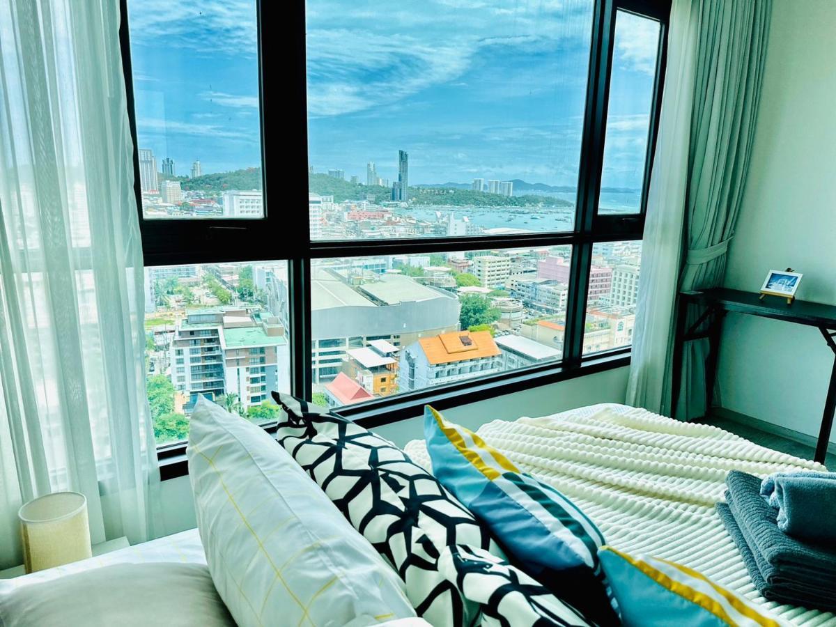 The Base Central Pattaya 2Bed King&Queen Sky Seaview & Infinity Pool Εξωτερικό φωτογραφία