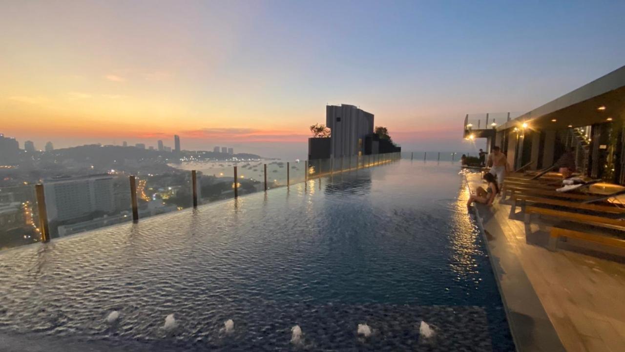 The Base Central Pattaya 2Bed King&Queen Sky Seaview & Infinity Pool Εξωτερικό φωτογραφία