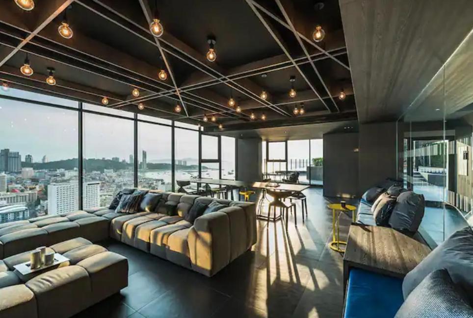 The Base Central Pattaya 2Bed King&Queen Sky Seaview & Infinity Pool Εξωτερικό φωτογραφία