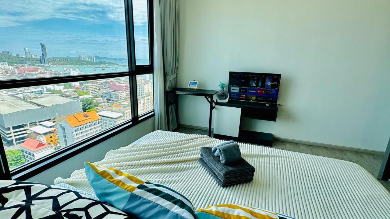 The Base Central Pattaya 2Bed King&Queen Sky Seaview & Infinity Pool Εξωτερικό φωτογραφία