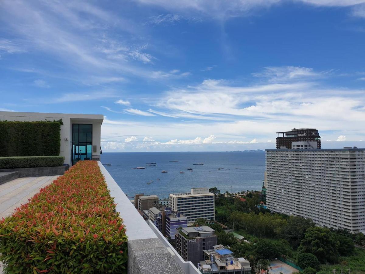 The Base Central Pattaya 2Bed King&Queen Sky Seaview & Infinity Pool Εξωτερικό φωτογραφία