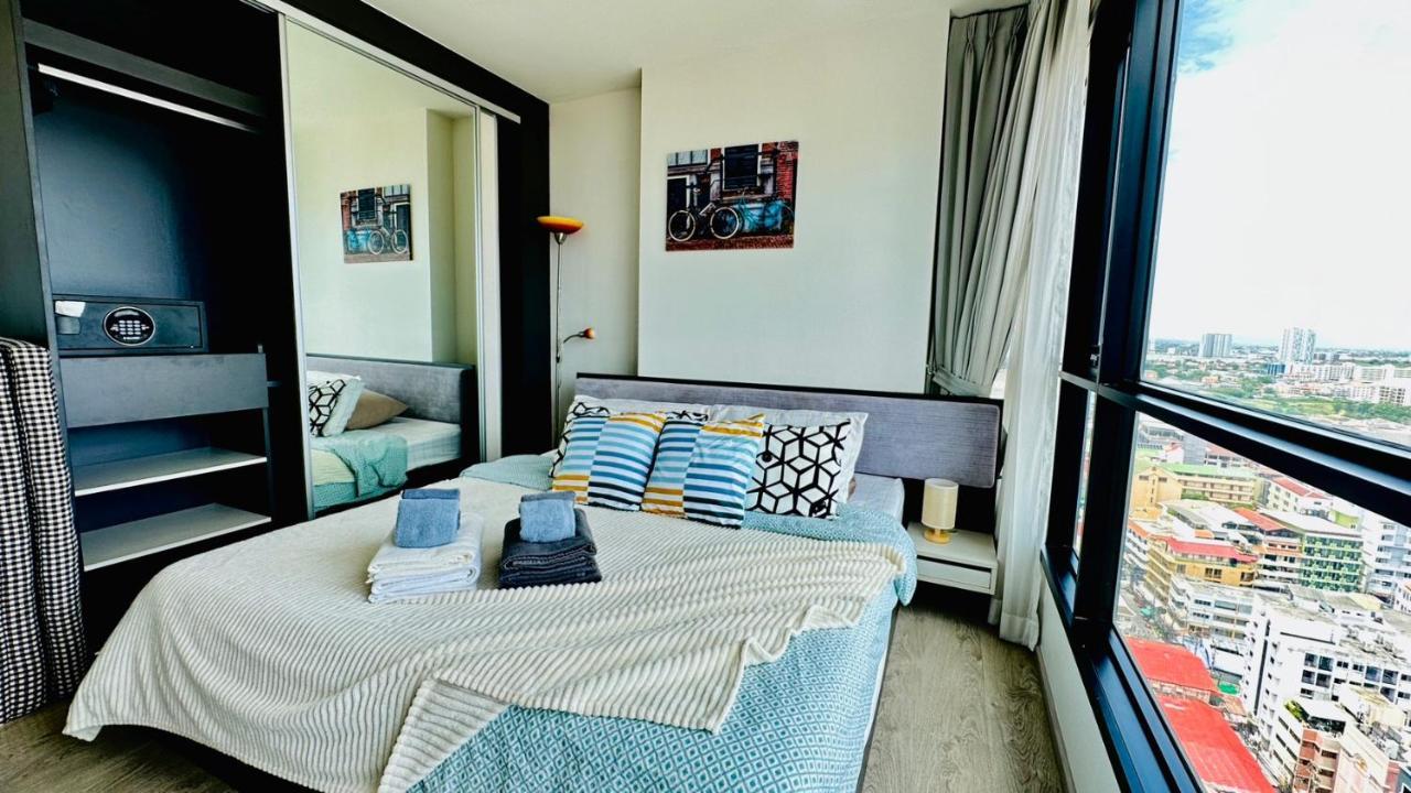 The Base Central Pattaya 2Bed King&Queen Sky Seaview & Infinity Pool Εξωτερικό φωτογραφία