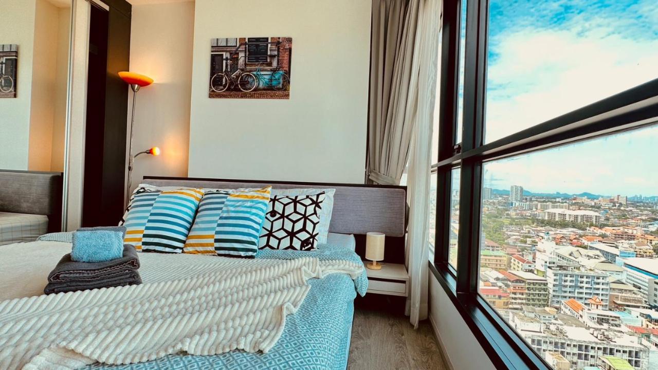 The Base Central Pattaya 2Bed King&Queen Sky Seaview & Infinity Pool Εξωτερικό φωτογραφία