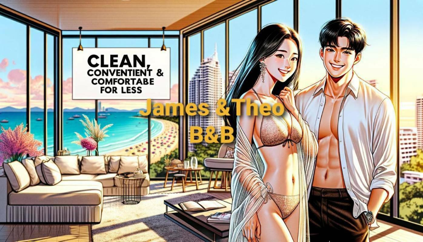 The Base Central Pattaya 2Bed King&Queen Sky Seaview & Infinity Pool Εξωτερικό φωτογραφία
