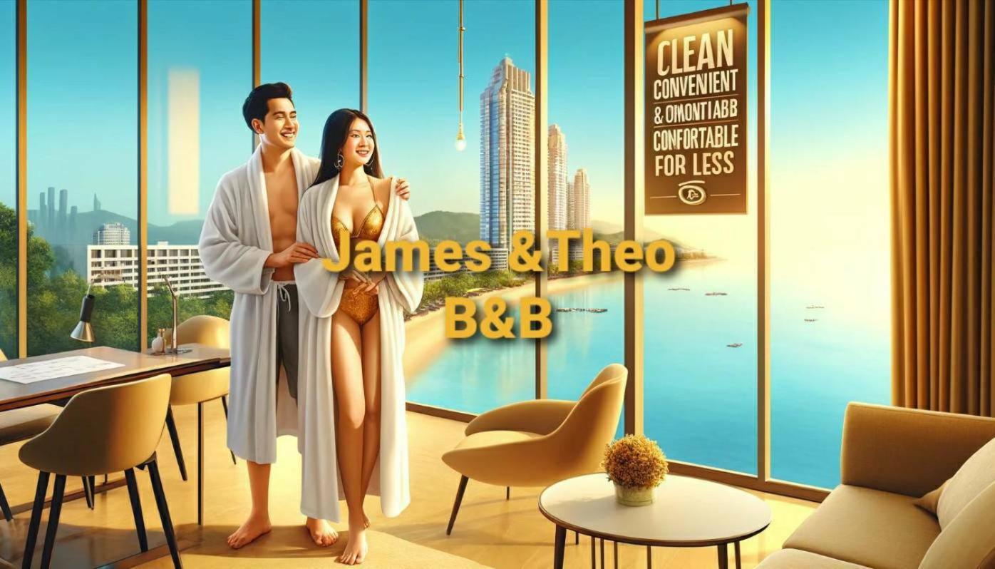 The Base Central Pattaya 2Bed King&Queen Sky Seaview & Infinity Pool Εξωτερικό φωτογραφία